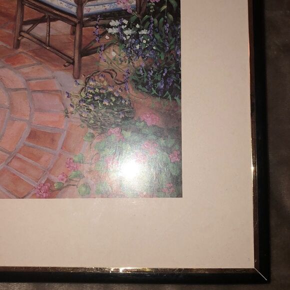 Vintage Patio Flower Garden Art - Picture 4 of 8